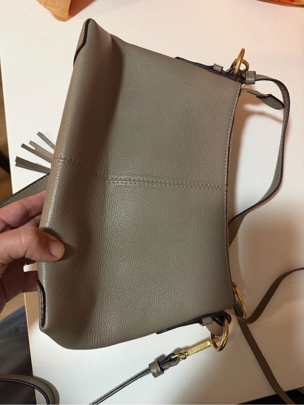 See by Chloe Joan Handbag - small in grey color - Picture 15 of 15